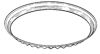 Picture of 15" Ribbed Trim Ring,  01A-18303-15