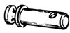 Picture of Clutch Adjusting Rod  Clevis Pin B-7533-B