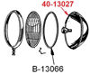 Picture of Headlight Reflector, 40-13027