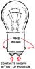 Picture of Stop Light Bulb, 6 Volt, 40-13465-6V
