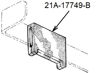 Picture of Front Bumper Bracket To Pan Cushion, 21A-17749-B