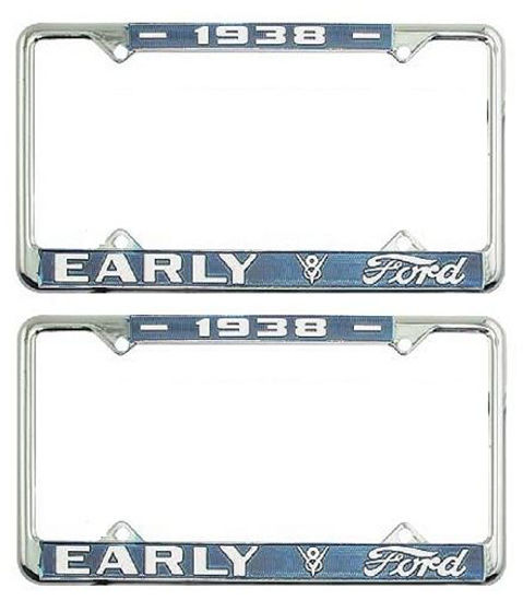 Picture of License Plate Frames, 81A-13409-38