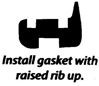Picture of Cowl Vent Gasket, 1946-1948, 51A-7002330
