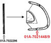 Picture of Vent Window Seals, Closed car, 01A-7021448/9
