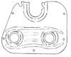 Picture of Steering Tube & Pedal Plate, 1940-1941, 01C-8112145