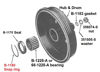 Picture of Rear Wheel Bearing Snap Ring, B-1180