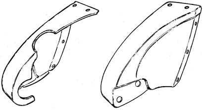 Picture of Rear Frame Horn Cover, B-16399