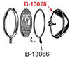 Picture of Headlight Reflector, B-13028