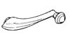 Picture of Window Crank, 51A-7023342-C