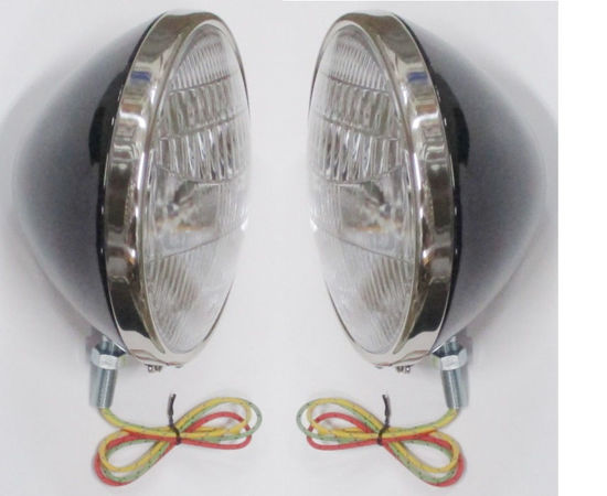 Picture of 6 Volt, 2 Bulb, Headlight Assembly, 46-13000-2S-6